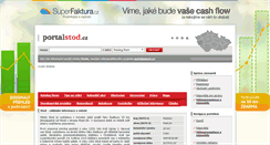 Desktop Screenshot of portalstod.cz